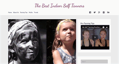 Desktop Screenshot of best-selftanners.com